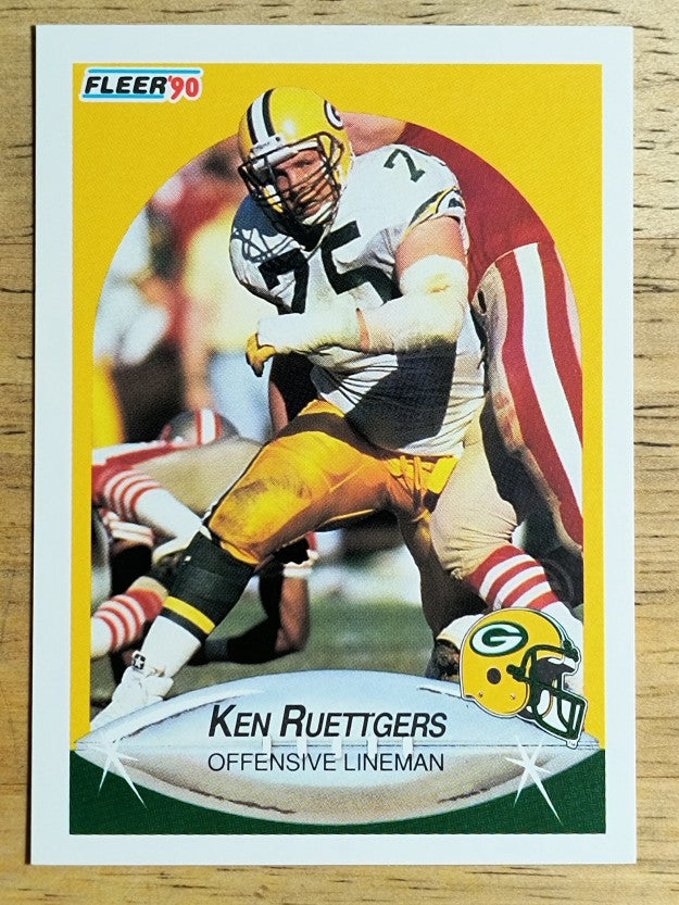 1990 Fleer #179 Ken Ruettgers