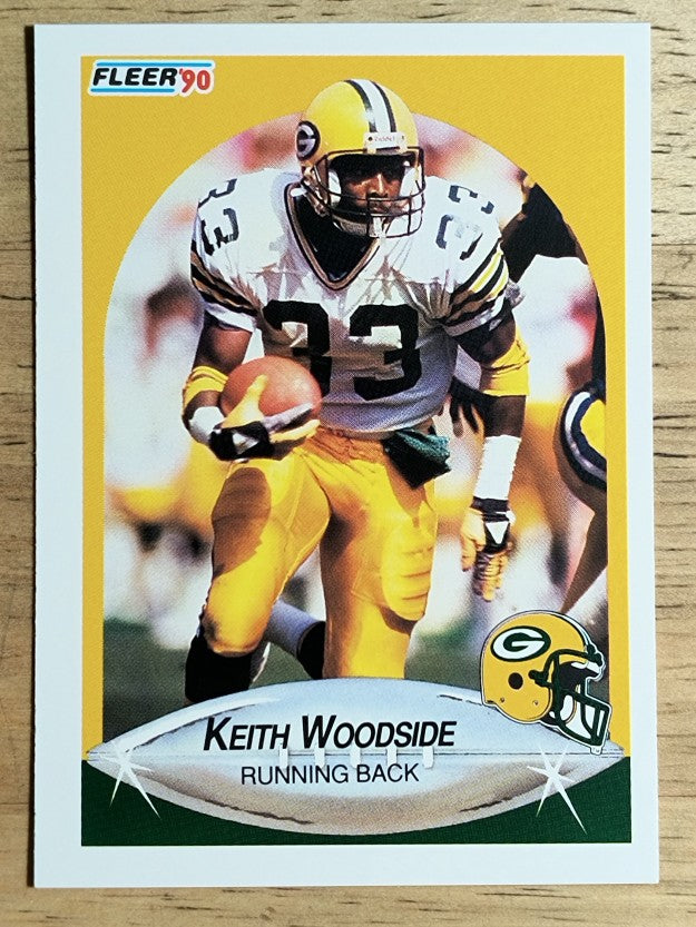 1990 Fleer #182 Keith Woodside