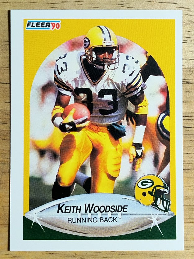1990 Fleer #182 Keith Woodside