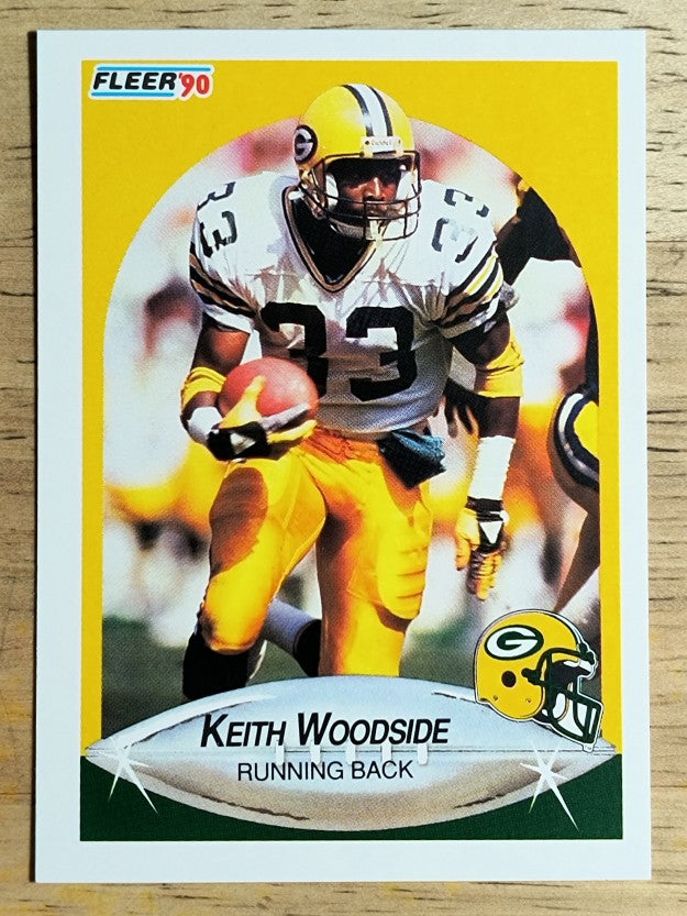 1990 Fleer #182 Keith Woodside