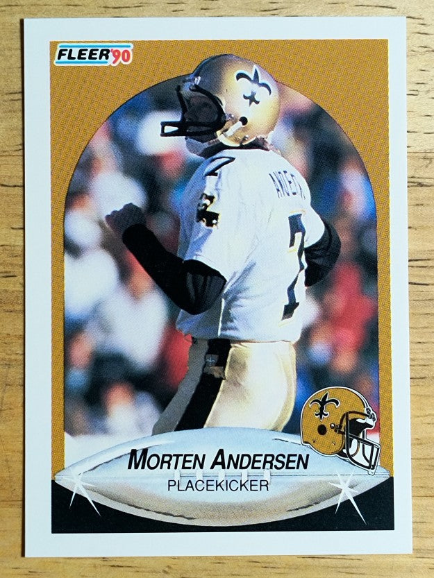 1990 Fleer #183 Morten Andersen
