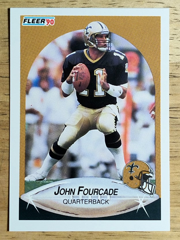 1990 Fleer #186 John Fourcade