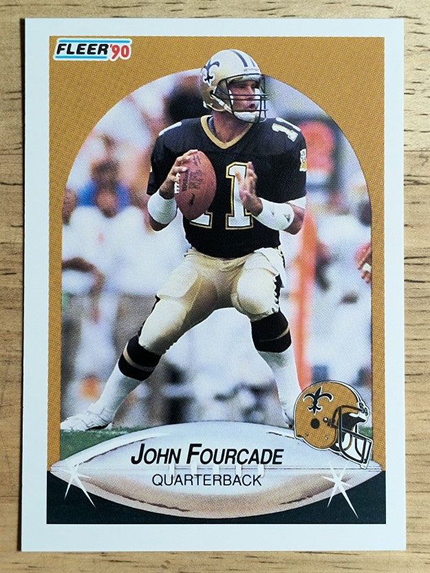 1990 Fleer #186 John Fourcade
