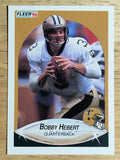 1990 Fleer #187 Bobby Hebert