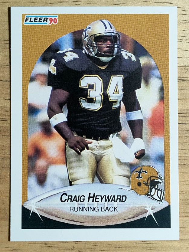 1990 Fleer #188 Craig Heyward