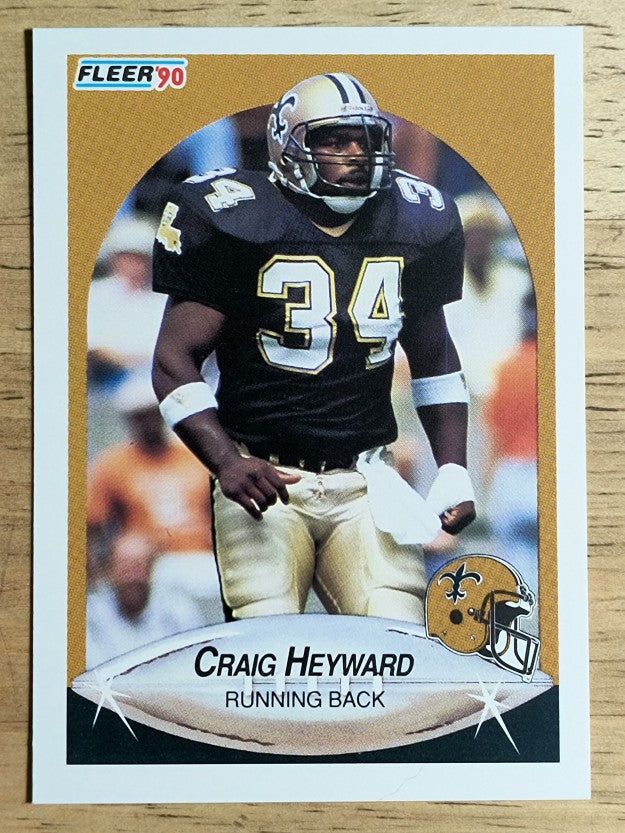 1990 Fleer #188 Craig Heyward