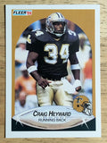 1990 Fleer #188 Craig Heyward