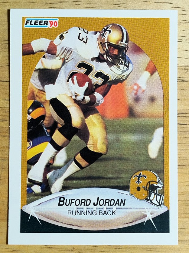 1990 Fleer #191 Buford Jordan
