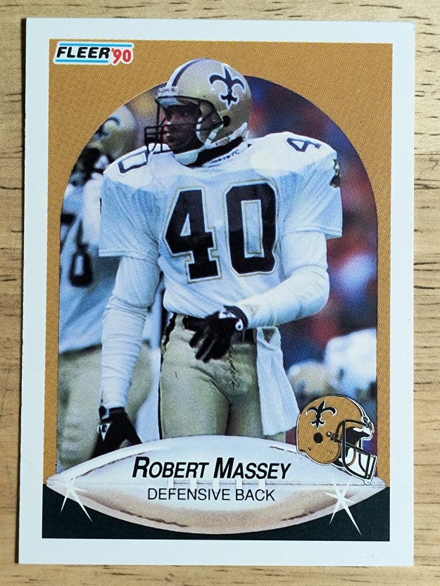 1990 Fleer #193 Robert Massey
