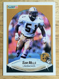 1990 Fleer #194 Sam Mills