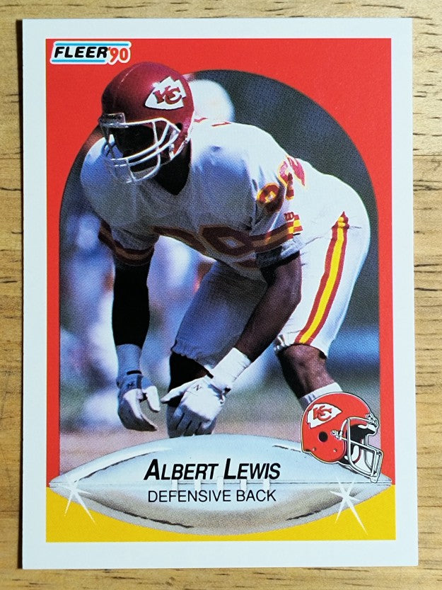 1990 Fleer #201 Albert Lewis