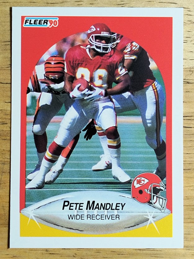 1990 Fleer #204 Pete Mandley