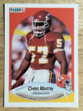 1990 Fleer #205 Chris Martin RC