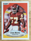 1990 Fleer #205 Chris Martin RC