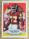 1990 Fleer #205 Chris Martin RC