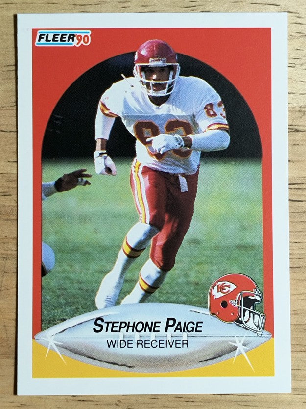 1990 Fleer #207 Stephone Paige