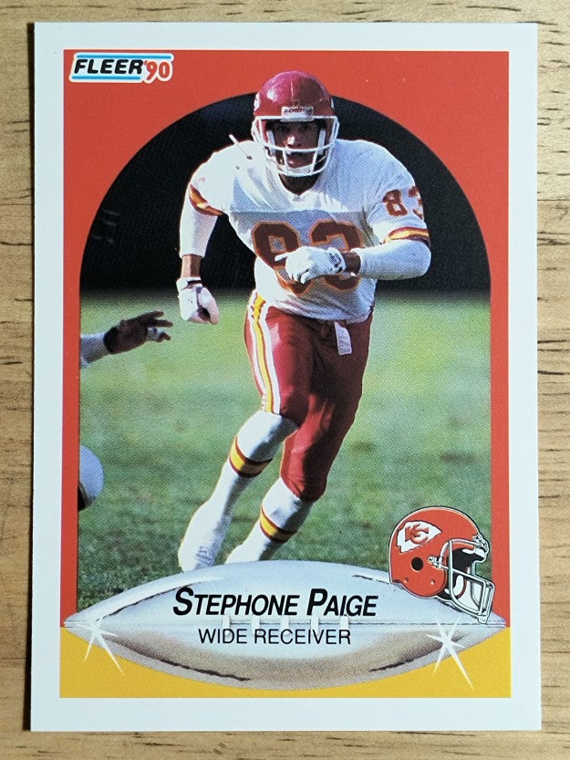 1990 Fleer #207 Stephone Paige