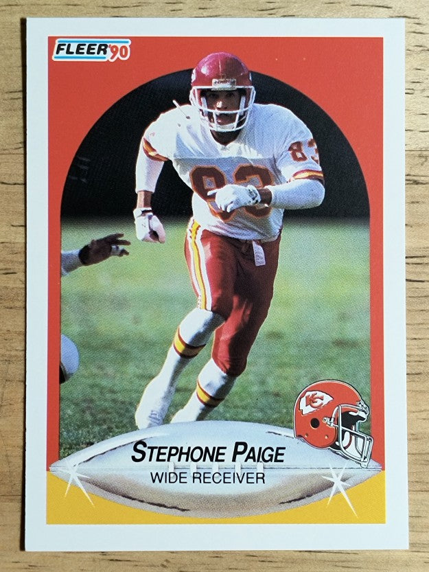 1990 Fleer #207 Stephone Paige