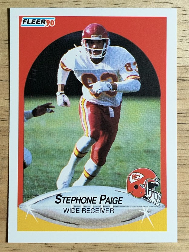 1990 Fleer #207 Stephone Paige
