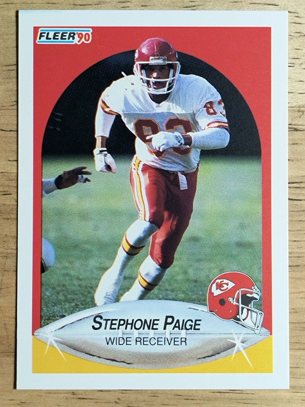 1990 Fleer #207 Stephone Paige