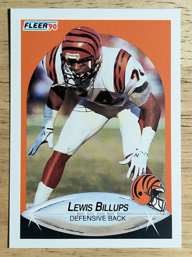 1990 Fleer #210 Lewis Billups