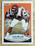 1990 Fleer #210 Lewis Billups