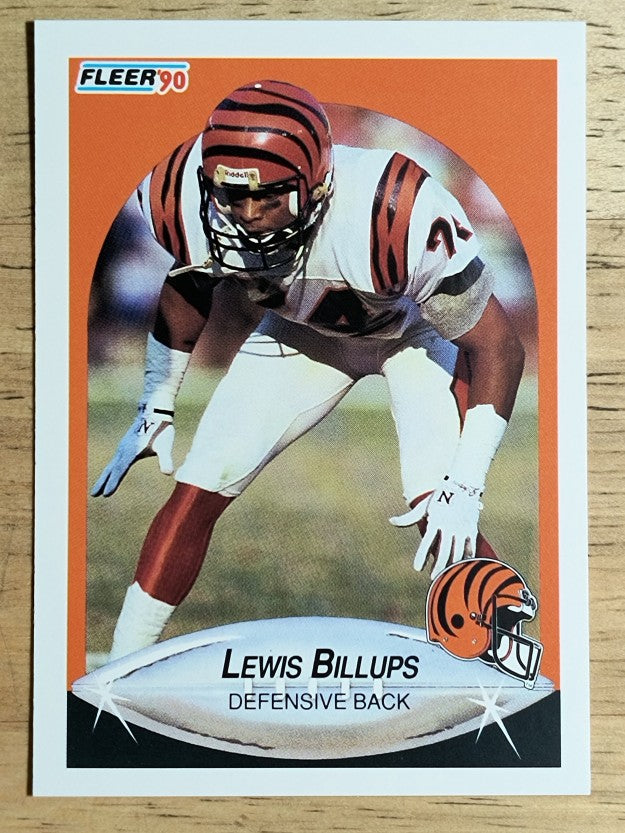 1990 Fleer #210 Lewis Billups