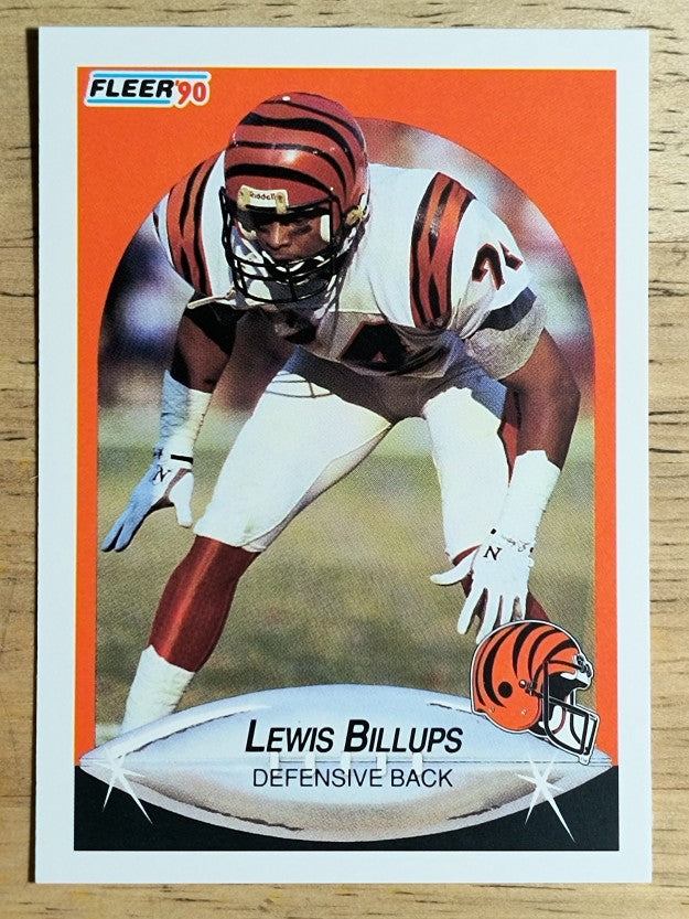 1990 Fleer #210 Lewis Billups