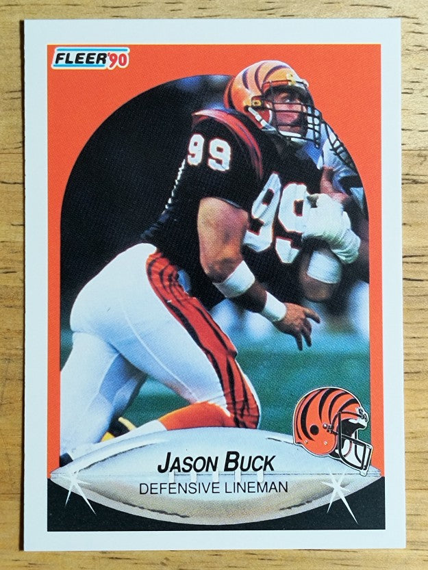 1990 Fleer #212 Jason Buck