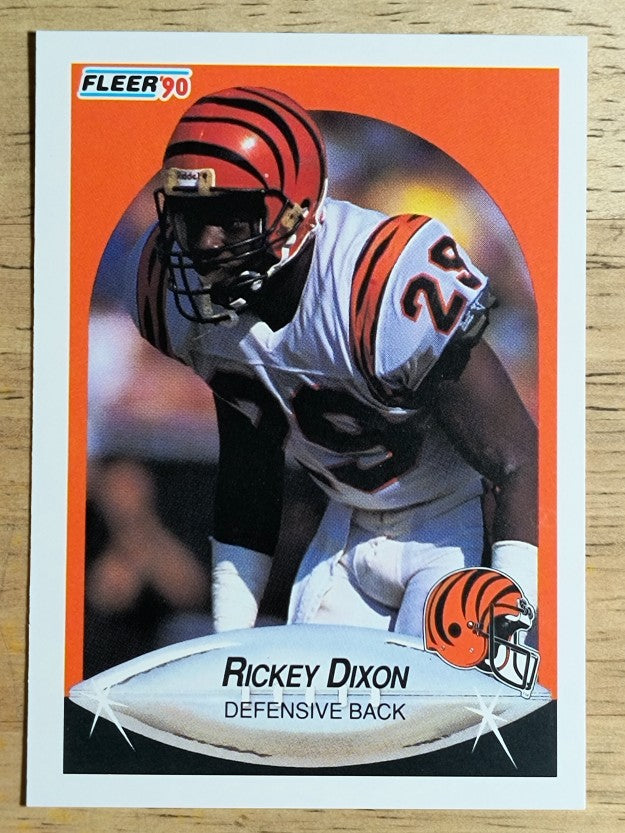 1990 Fleer #213 Rickey Dixon RC