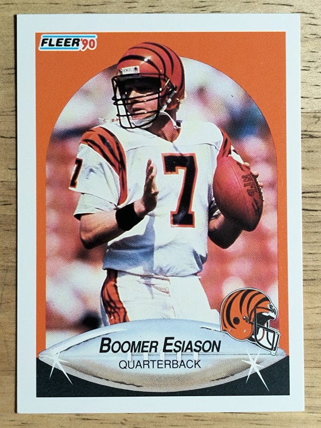 1990 Fleer #214 Boomer Esiason