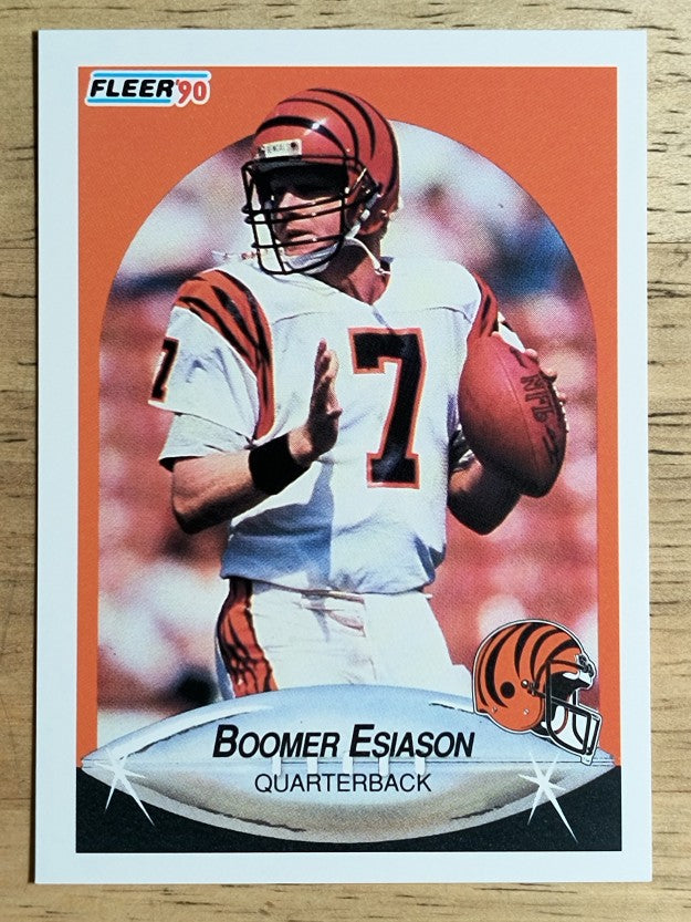 1990 Fleer #214 Boomer Esiason