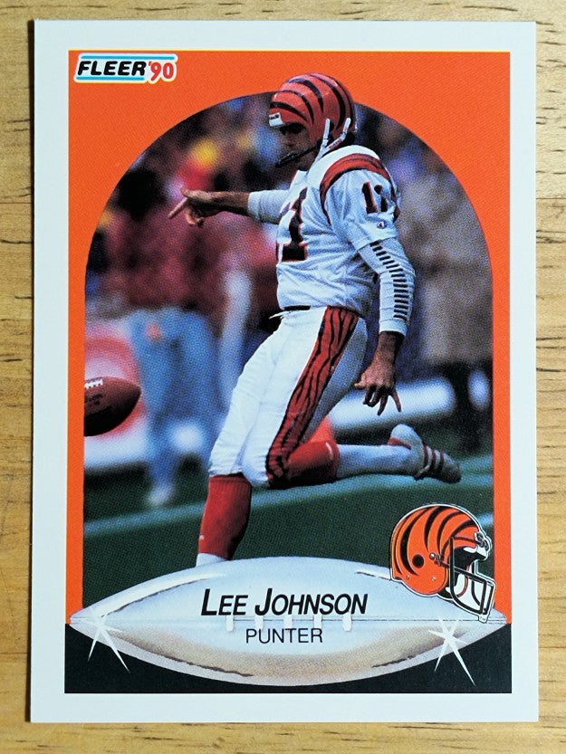 1990 Fleer #217 Lee Johnson