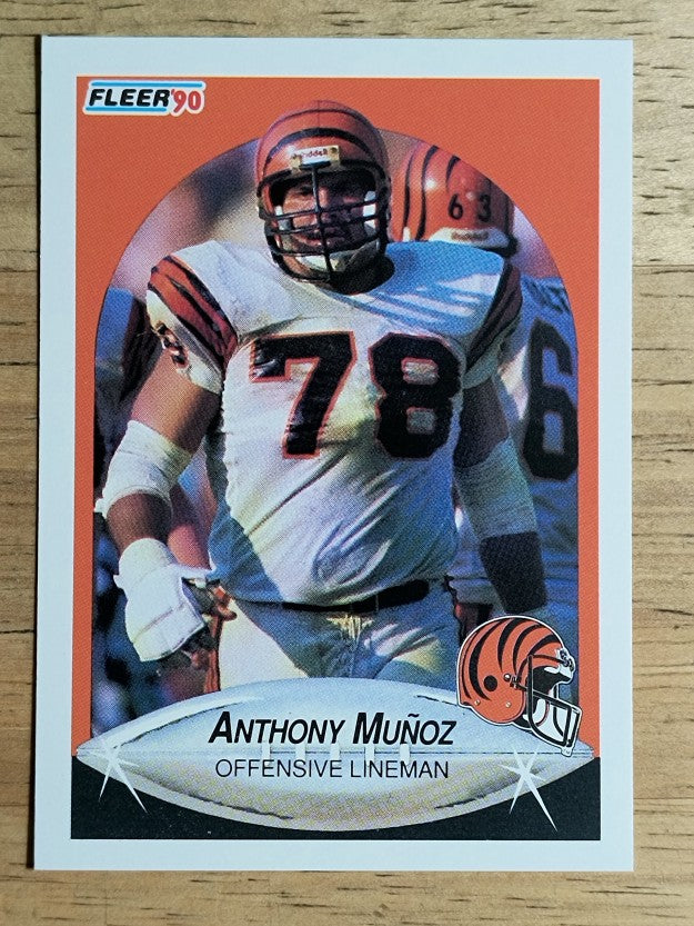 1990 Fleer #220 Anthony Munoz