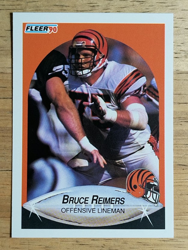 1990 Fleer #221 Bruce Reimers RC