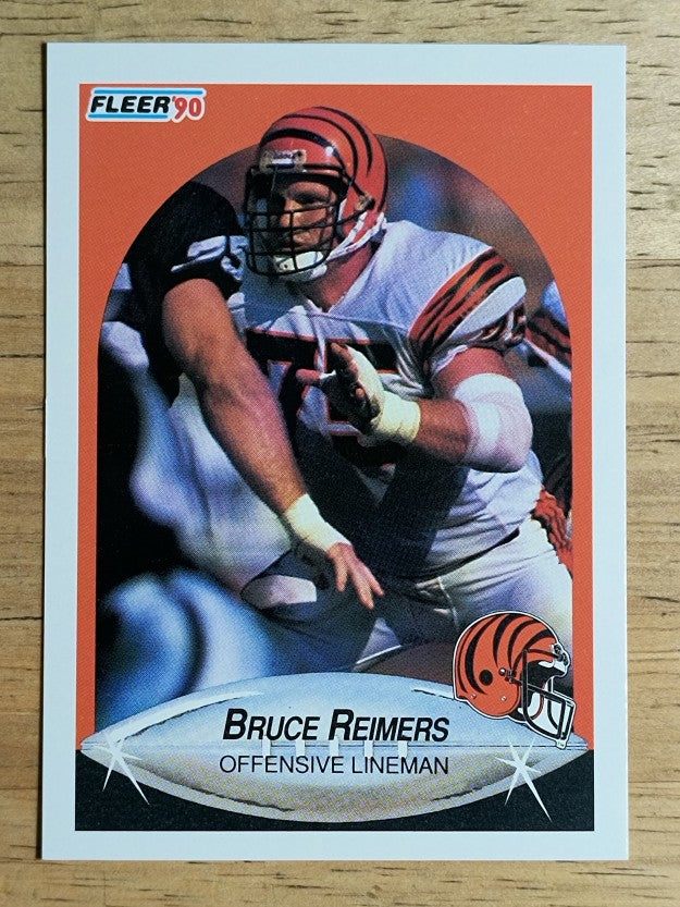 1990 Fleer #221 Bruce Reimers RC