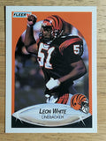 1990 Fleer #222 Leon White