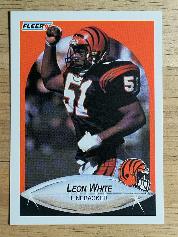 1990 Fleer #222 Leon White