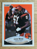 1990 Fleer #222 Leon White