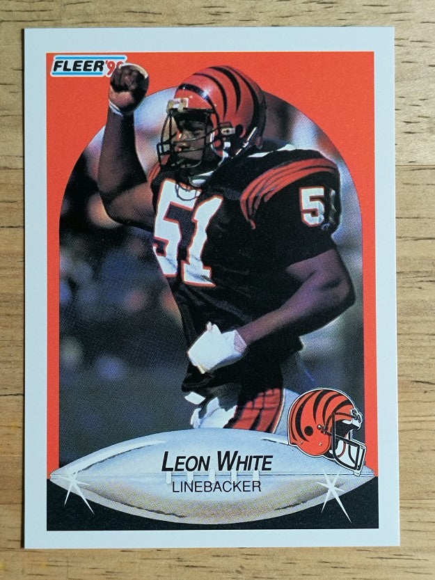 1990 Fleer #222 Leon White
