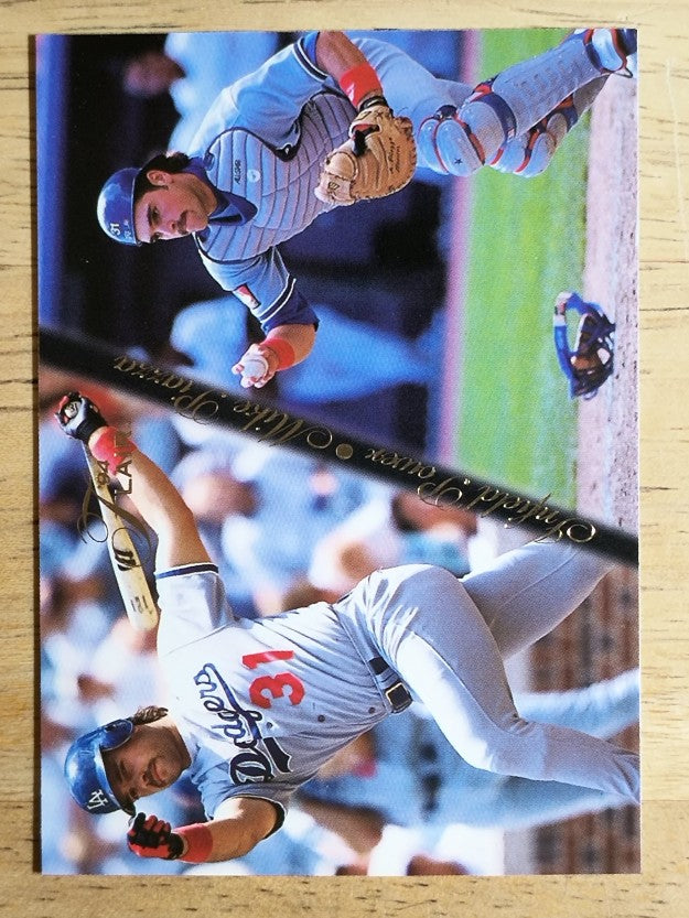 1994 Flair Infield Power #7 Mike Piazza