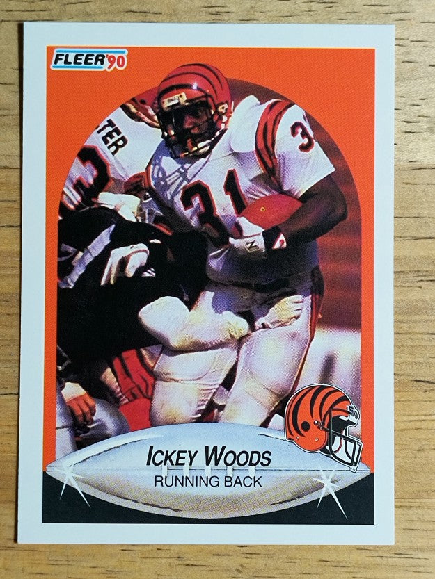 1990 Fleer #223 Ickey Woods