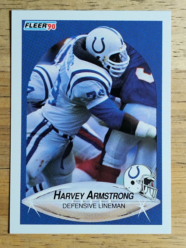 1990 Fleer #224 Harvey Armstrong RC