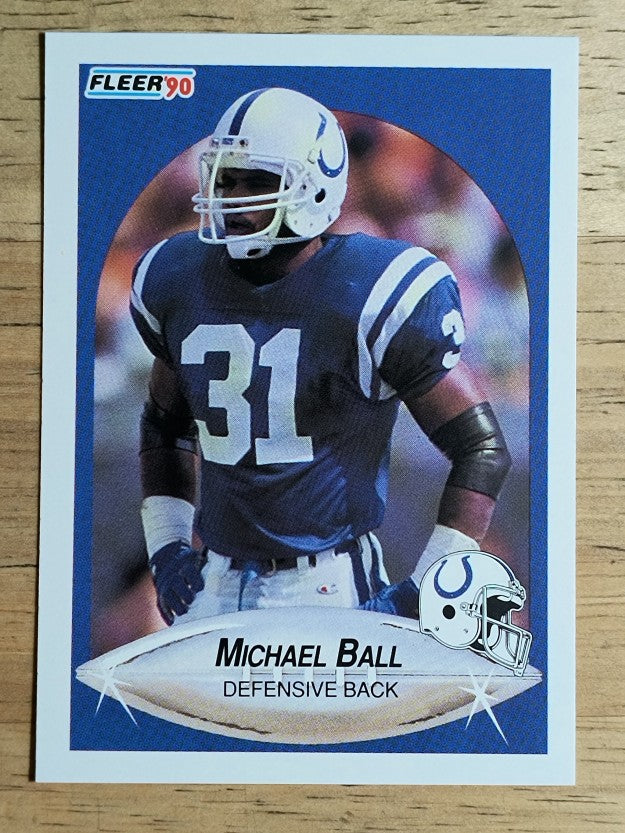1990 Fleer #225 Michael Ball RC