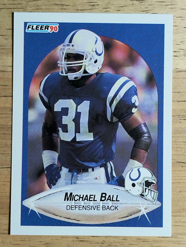 1990 Fleer #225 Michael Ball RC