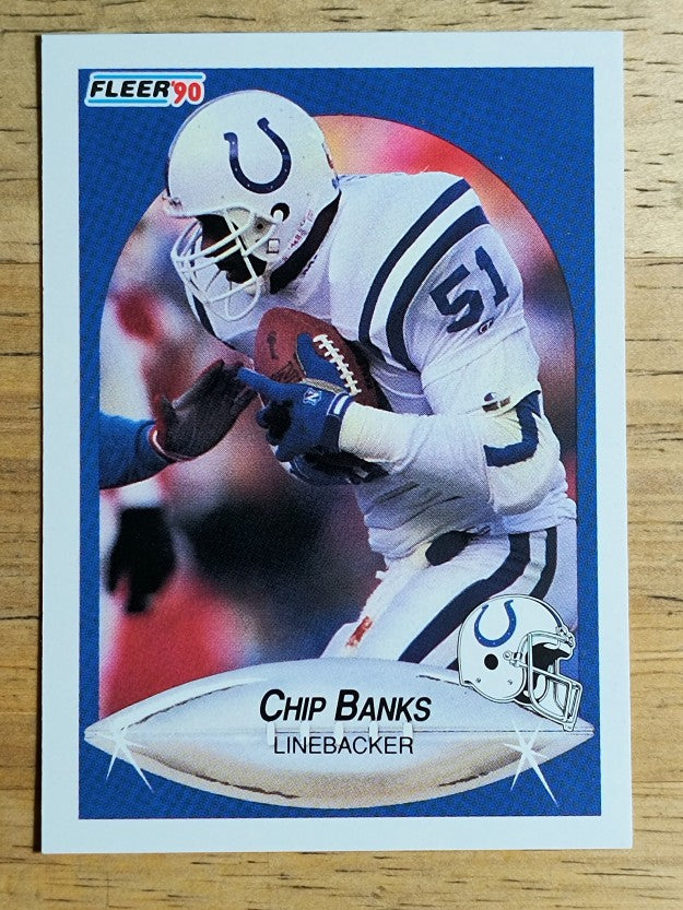 1990 Fleer #226 Chip Banks