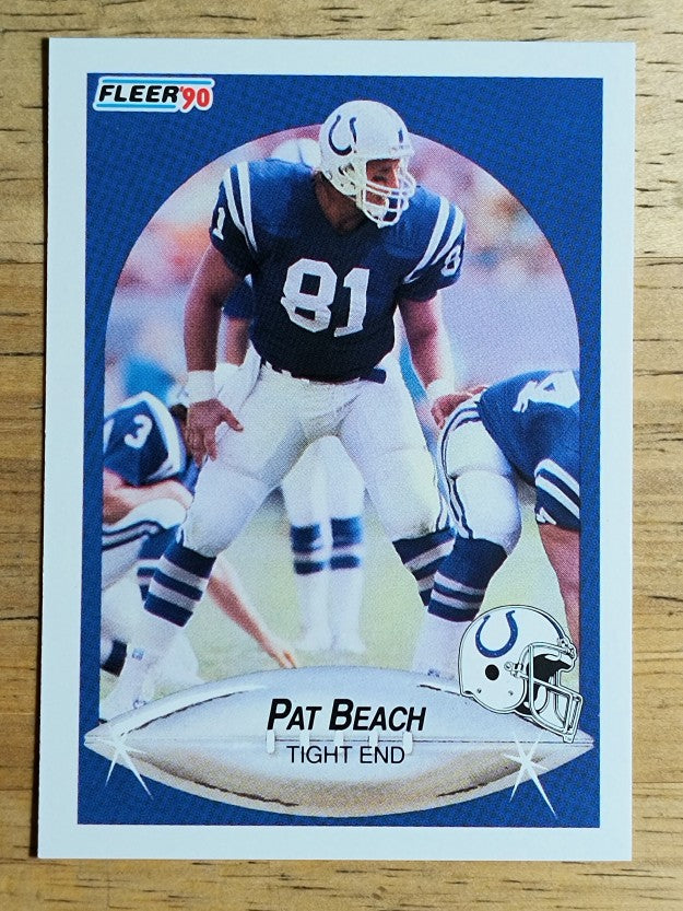 1990 Fleer #227 Pat Beach