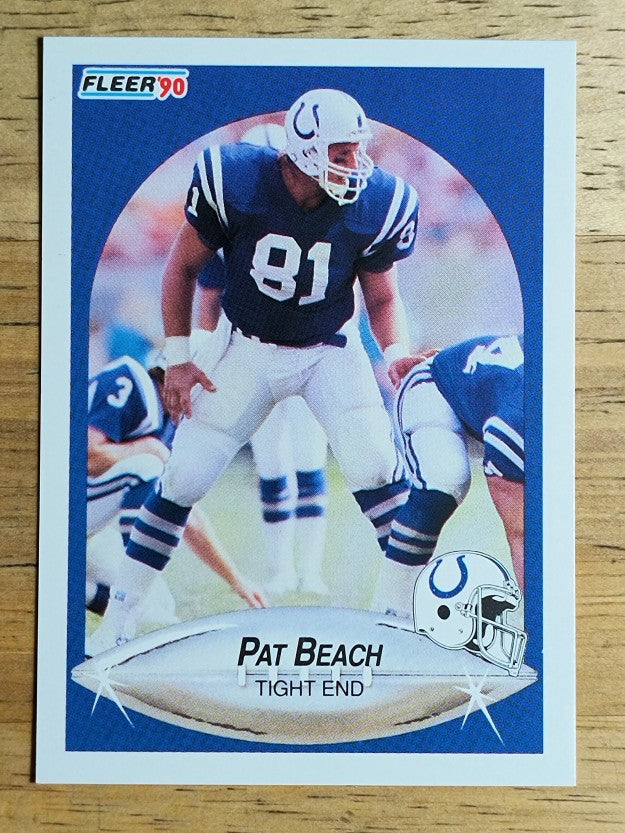 1990 Fleer #227 Pat Beach