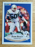 1990 Fleer #228 Duane Bickett