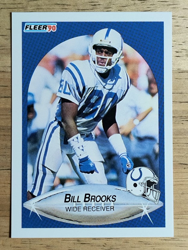 1990 Fleer #229 Bill Brooks
